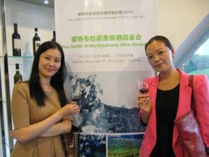 Piace il vino Nobile in Cina