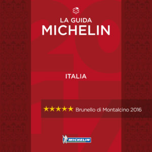 La mattonella del Brunello 2016 firmata Michelin
