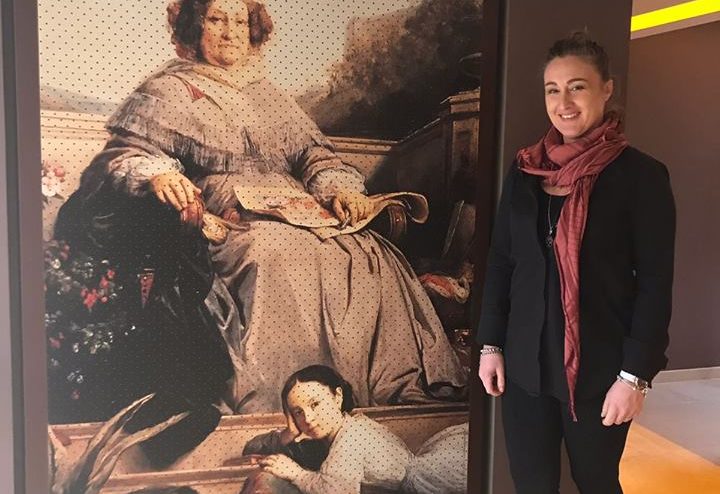 Katia Maccari e 'Madame Clicquot'