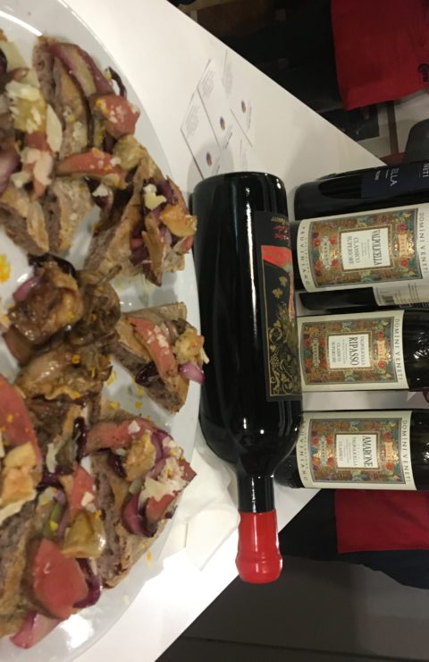 Pizza all'amarone Negrar Domini Veneti