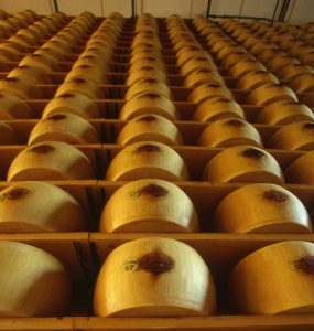 La lunga stagionatura (Consorzio Parmigiano Reggiano)