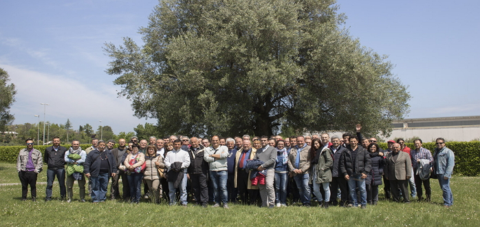 I frantoiani di Abruzzo e Molise in visita da Pieralisi