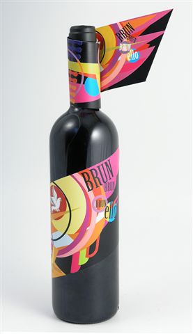 Brindisi di capodanno con il Brunello futurista