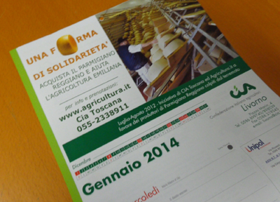 Una Forma di Solidarietà finisce nel calendario della Cia Livorno