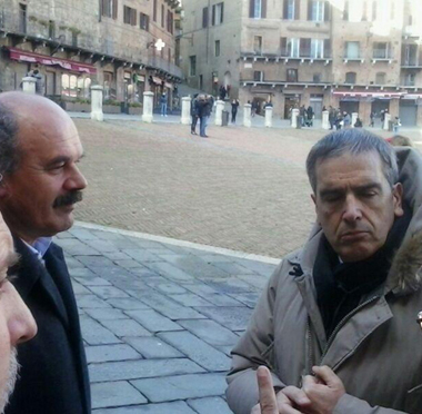 Farinetti in visita a Siena. Nuovo Eataly in vista?