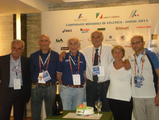 Sapori italiani ai Mondiali di Atletica in Corea