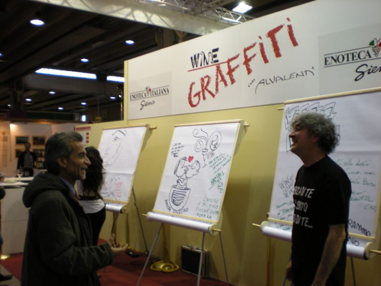 Al Vinitaly scoppia la Wine Graffiti mania