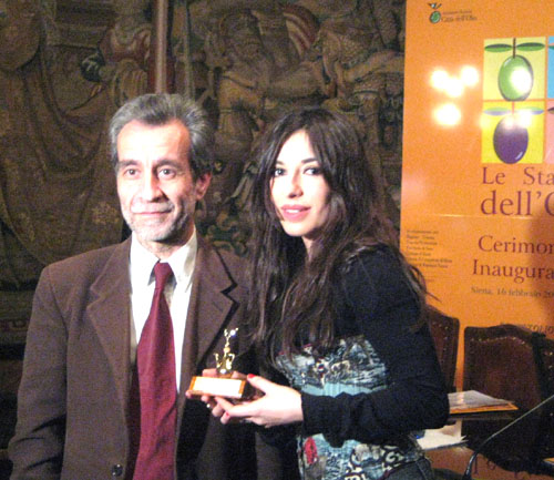 Olio che passione. Ampolla d’oro a Sabrina Impacciatore
