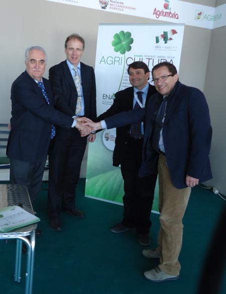 Divulgazione tecnica ad Agriumbria 2012 con Enama