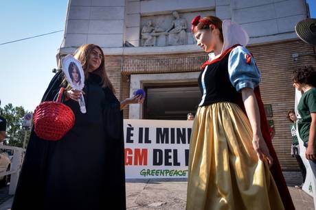 Blitz Greenpeace in Ministero contro gli Ogm. Lorenzin: Presto una legge a tutela biodiversità