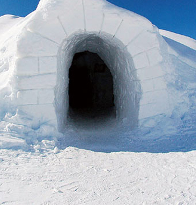 Capodanno in un igloo del Friuli