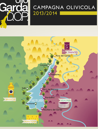 Cinque infografiche per raccontare l’Olio Garda Dop