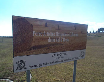 Val d’Orcia, gioiello dell’umanità