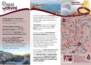 Sassi Divini programma e progetto 2