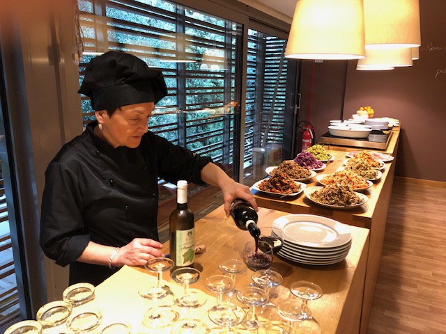 In Toscana. Alle Terme Sensoriali: Percorso del Gusto nel segno della stagionalità e la cura dei dettagli