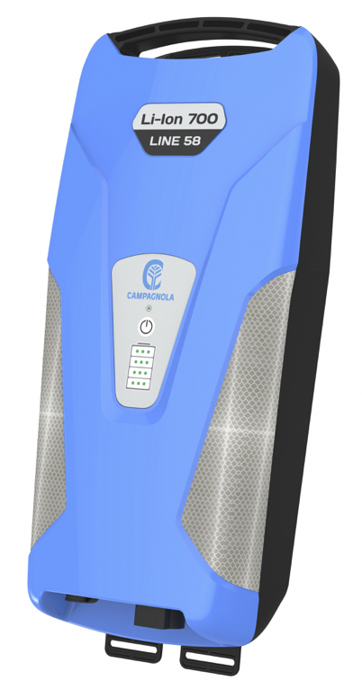 Abbacchiatori sempre più evoluti  con la batteria Li-Ion 700 di Campagnola