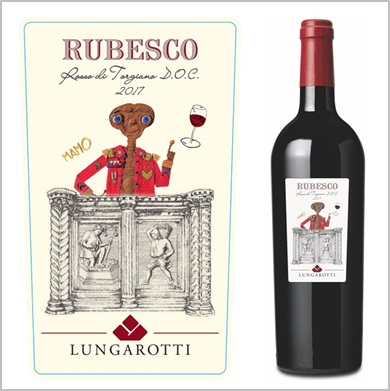 Cantine Lungarotti. Rubesco 2017 in edizione limitata by Mamo
