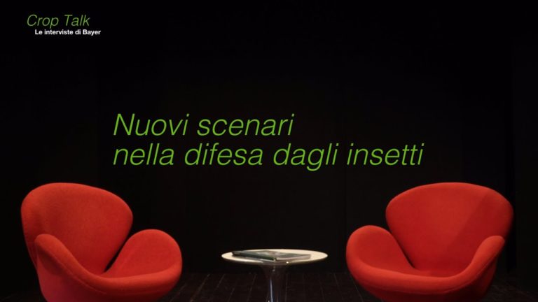 Nuovi scenari nella difesa dagli insetti. Bayer Crop Science con Marc Aupetitgendre