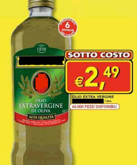 Basta usare l’olio extravergine come prodotto civetta. Lazzàro (Confagricoltura): oltre alla qualità, un danno per le aziende