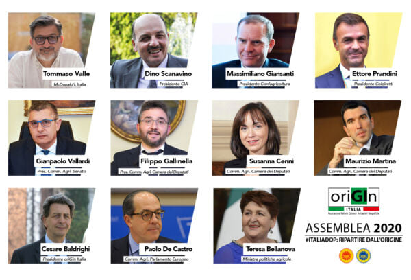 Assemblea  di Origin Italia. 70 Consorzi di Tutela in rappresentanza di 80.000 imprese del comparto DOP IGP