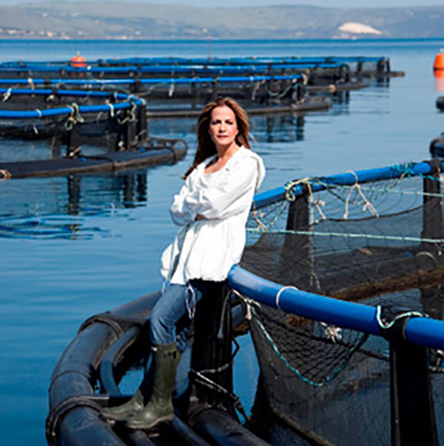 Lara Barazi-Yeroulanos nuovo presidente dei Produttori europei di aquacoltura (FEAP). La prima volta di una donna