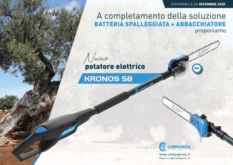 Potatura. Tre novità da scoprire a marchio Campagnola insieme alla nuova legatrice Nexi