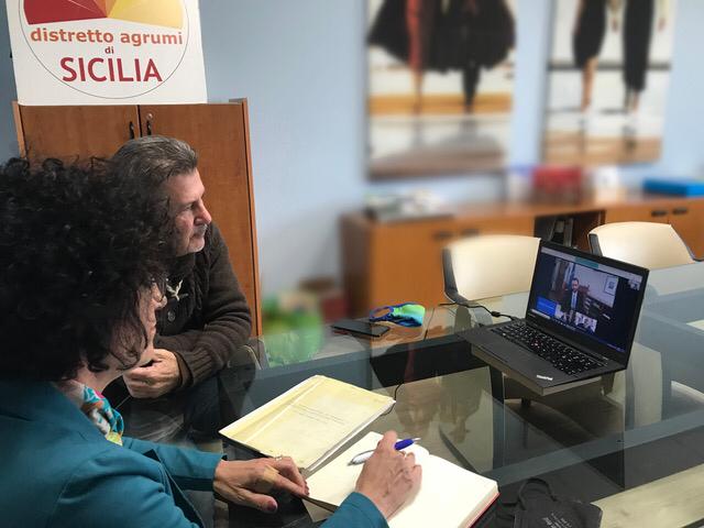 Agrumi: incontro fra Distretto di Sicilia e ministro Patuanelli. La presidente Argentati: “Dalla Sicilia l’appello per il nuovo Piano Agrumicolo nazionale”