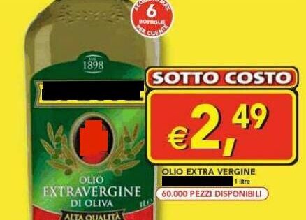 Perché un olio extravergine d’oliva non può costare 2,50 euro al litro. Ecco 21 buoni motivi