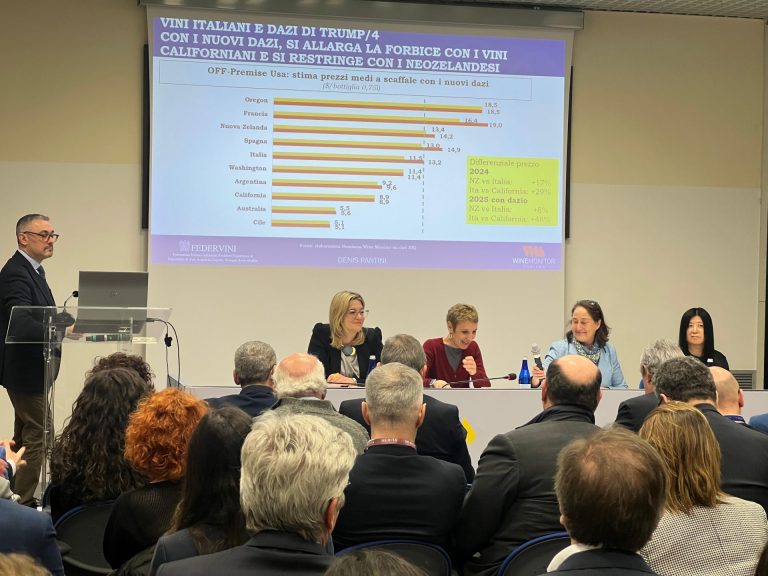 Vinitaly. Federvini, con dazi 2 miliardi di euro a rischio. Serve una strategia nazionale