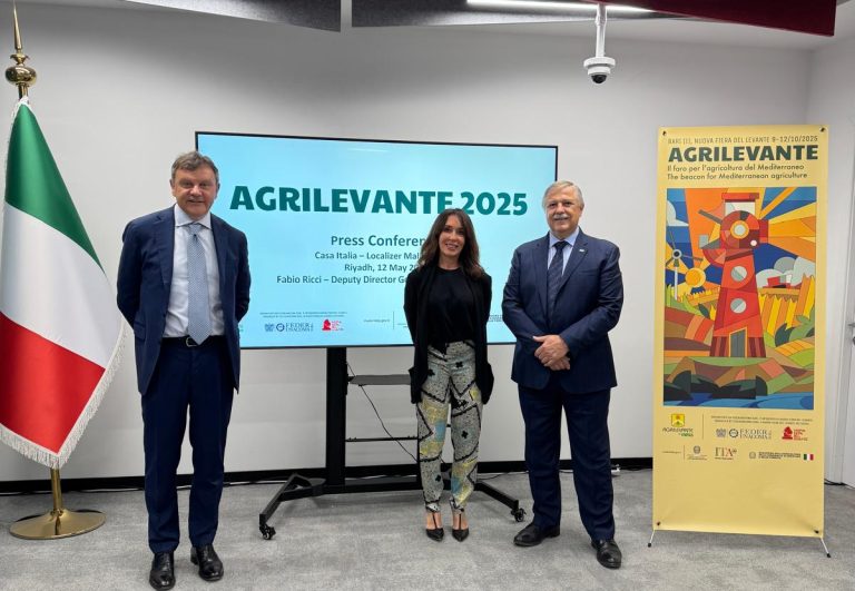 Agrilevante, una piattaforma per la cooperazione italo-saudita. La presentazione a Riyadh