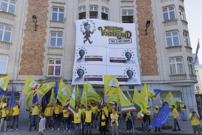 “Vonderland”: a Bruxelles i giovani di Coldiretti contro la politica di Von Der Leyen