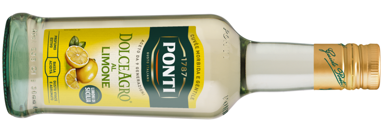 DolceAgro al limone. Ponti innova la gamma di condimenti bianchi