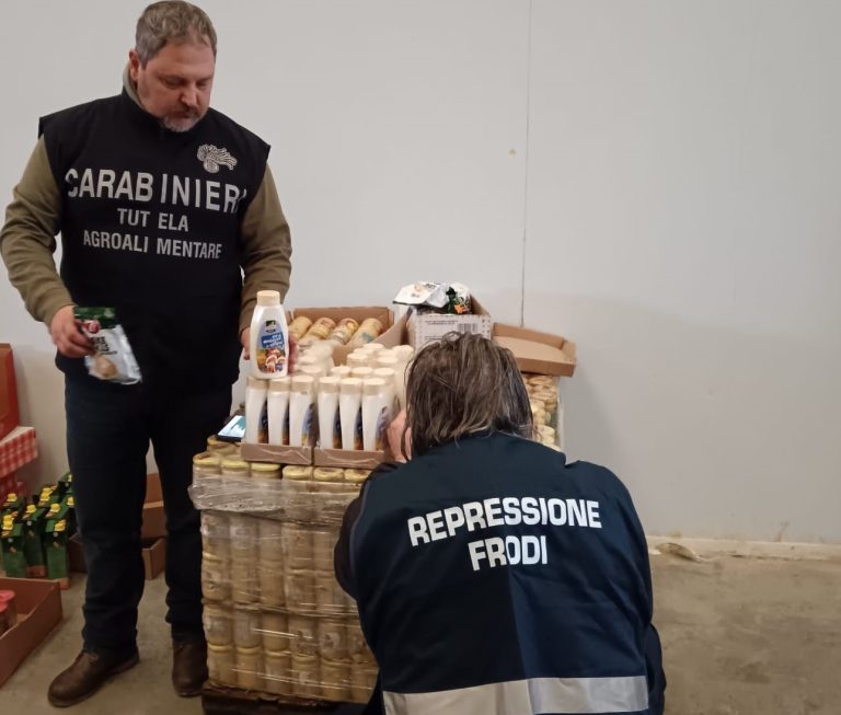 Sequestro di 1.245 kg di alimenti etnici e chiusura di un deposito alimentare
